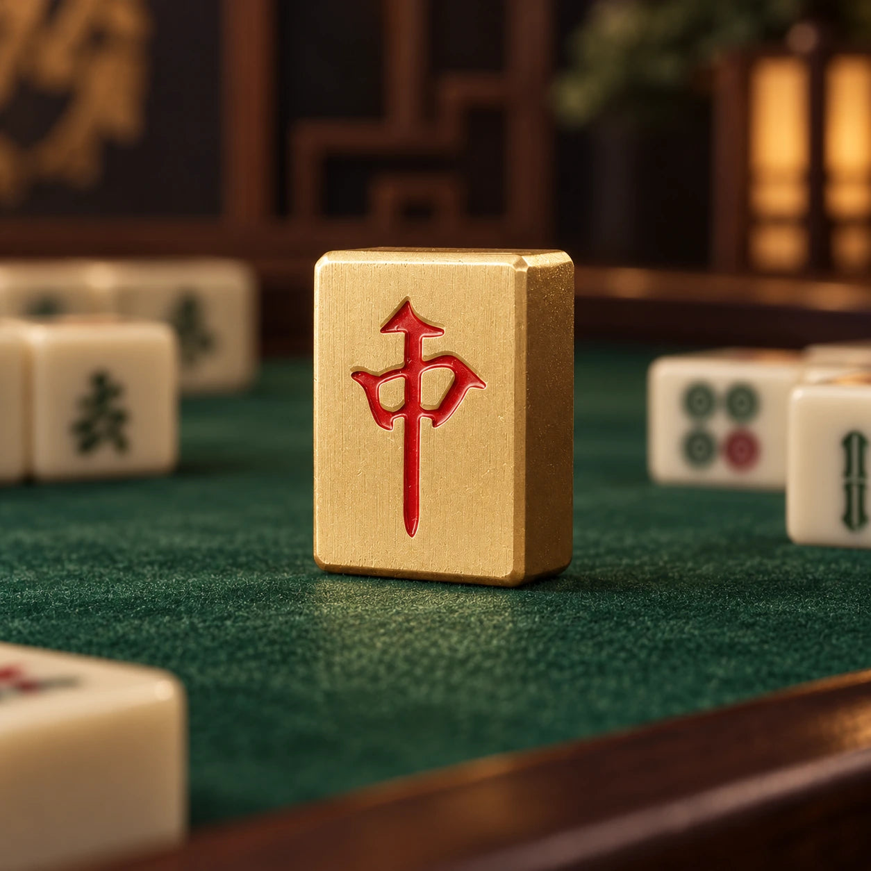 Dragon Table Token · Red Dragon · in-use demonstration