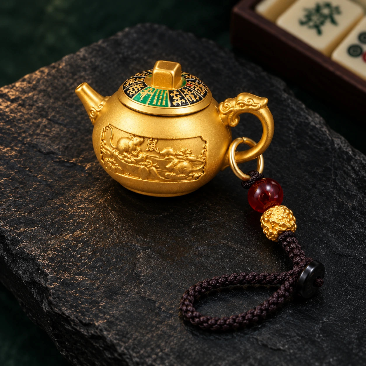 BA BA HU Zodiac Spinner · Rat · detail view